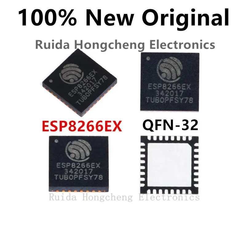 

10/20PCS/LOT ESP8266EX、QFN32、WIFI chip Wireless transceiver chip