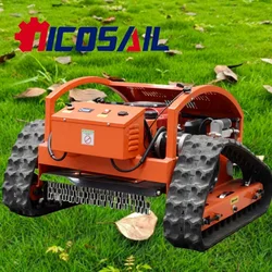 Cropper Customizable Factory Shipped Multi-Function Cordless Remote-Controlled Lawn Mower Robot for Effortless Grass