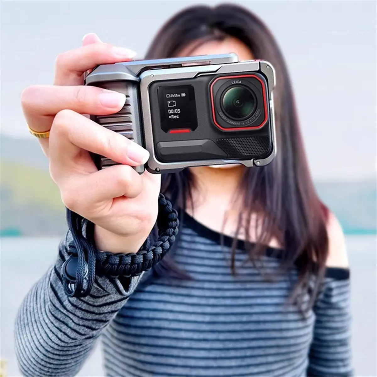 

Для Pro 2, металлическая ручка для видеоблога, металлическая быстросъемная клетка, защитный рукав, аксессуары