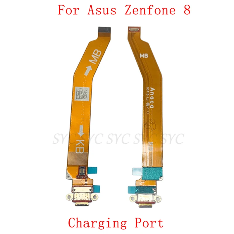 

USB Charging Port Connector Flex Cable For Asus Zenfone 8 ZS590KS Charging Connector Board Repair Parts