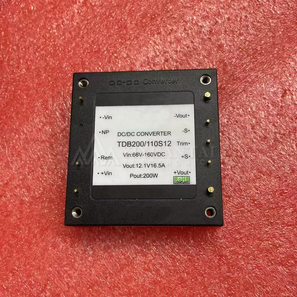

TDB200/110S12 TDB200-110S12 TDB200 66V-160V to 12V200W Power module