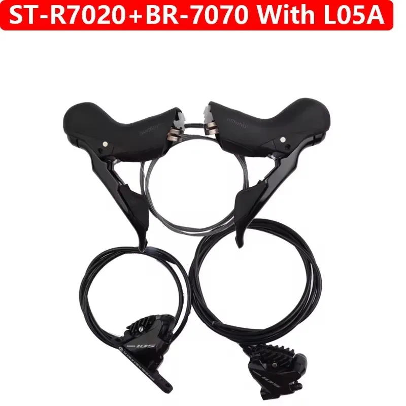 Shimano 105 ST-R7020/R7025 + BR-R7070 2x11s Dual Control Lever