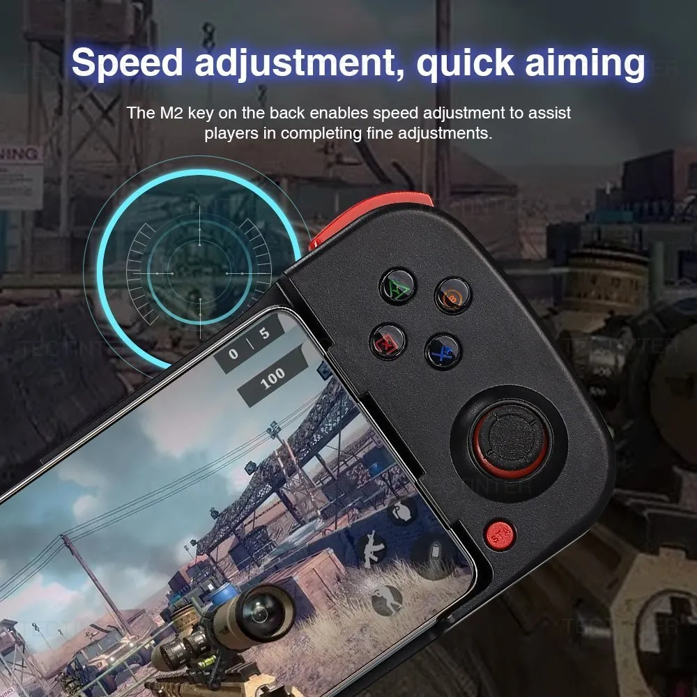 Stretchable Wireless Bluetooth D3 Gamepad For Mobile Phone Android Retractable Gamepad Joystick For PUBG Switch/PS4/PS3/PC/IOS