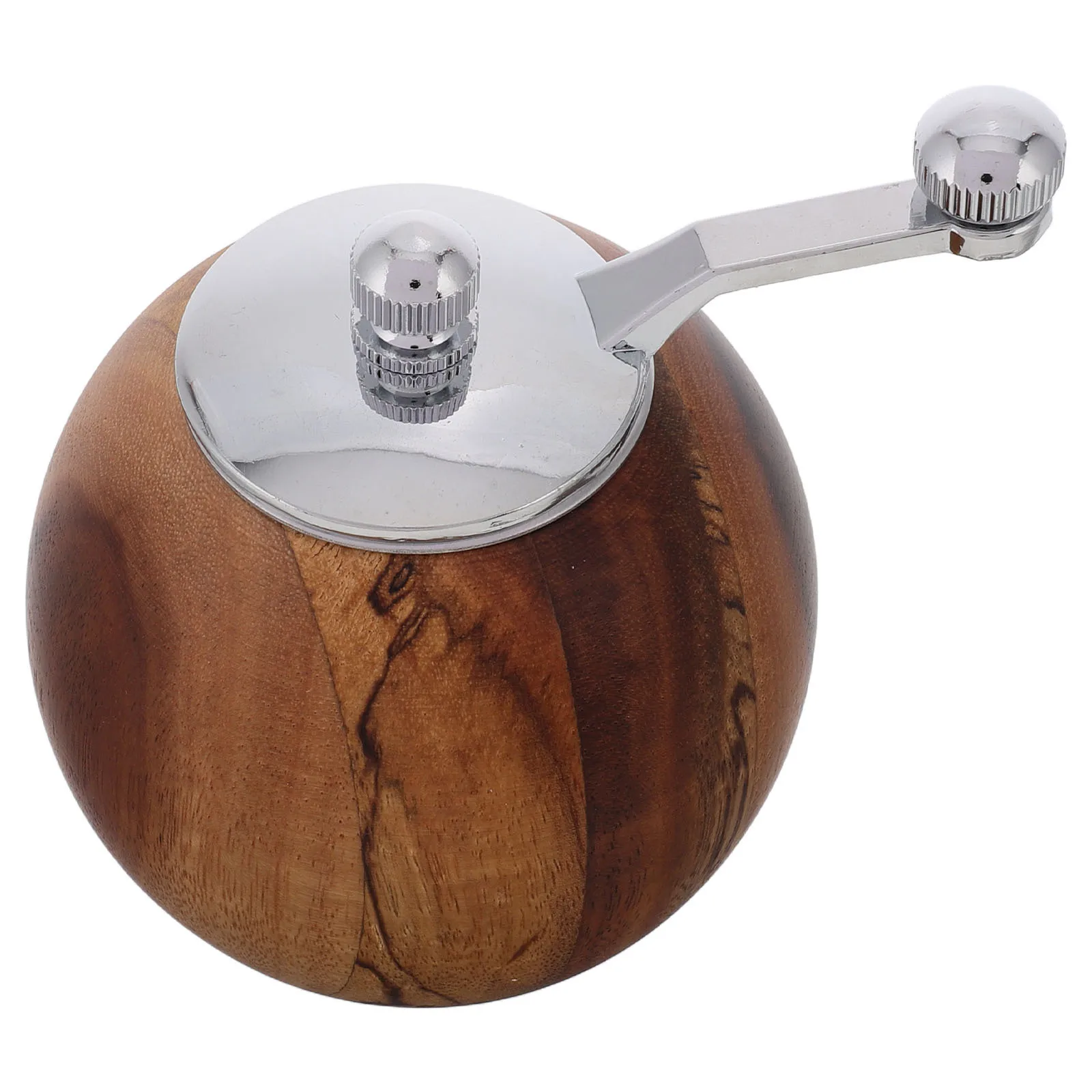 

Mini Wooden Manual Pepper Grinder Crank Handle Portable for Outdoor Camping Salt Mill Mini Grinder