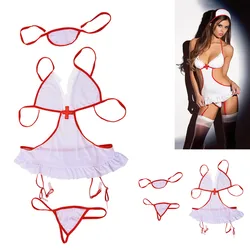 Sexy Nurse Cosplay Sex Lingerie Uniform Erotic Costumes Sexy Lingerie Hot Sex Products Role Play Babdydoll Dress Sexy Underwear