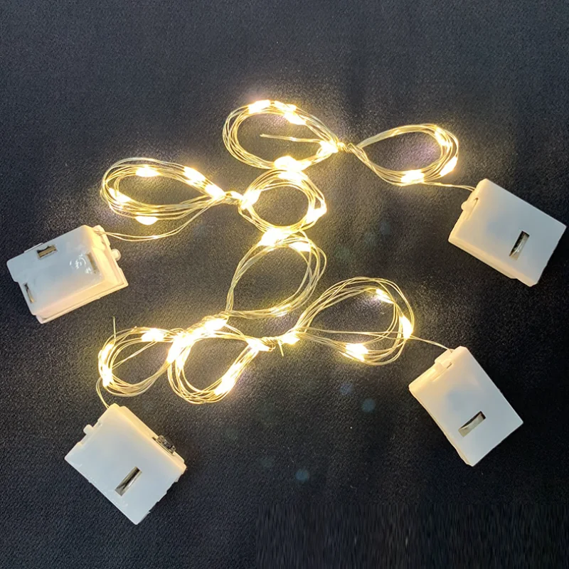 

3M LED String Lights Battery Powered Fairy Lights for Anniversary Valentine's Day Gifts Box Lighting Decoration Festival Decors