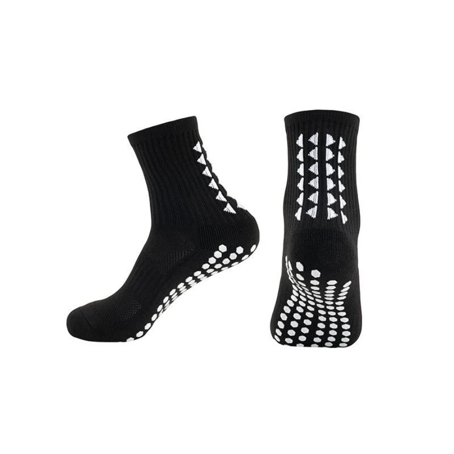 

Детские футбольные носки, спортивные носки средней длины, носки для бега, противоскользящая силиконовая толстая нижняя часть полотенца, износостойкая и пот.