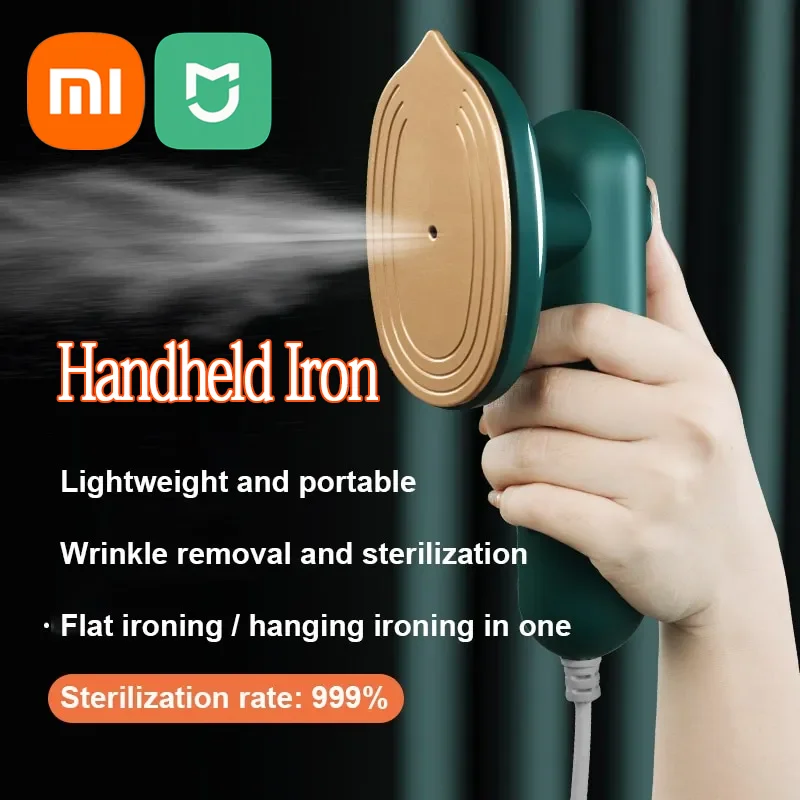 

Xiaomi Handhold Ironing Machine Portable Hanging Steam Iron Ironing Board Wrinkle Removal Home Mini Ironing Machine