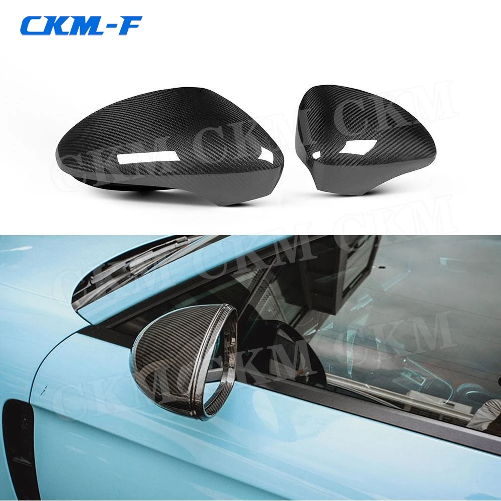 

Dry Carbon Fiber Car Replacement Accessories Rearview Mirror Cap Door Side Trim Shell Covers For Porsche Panamera 971 2017-2021