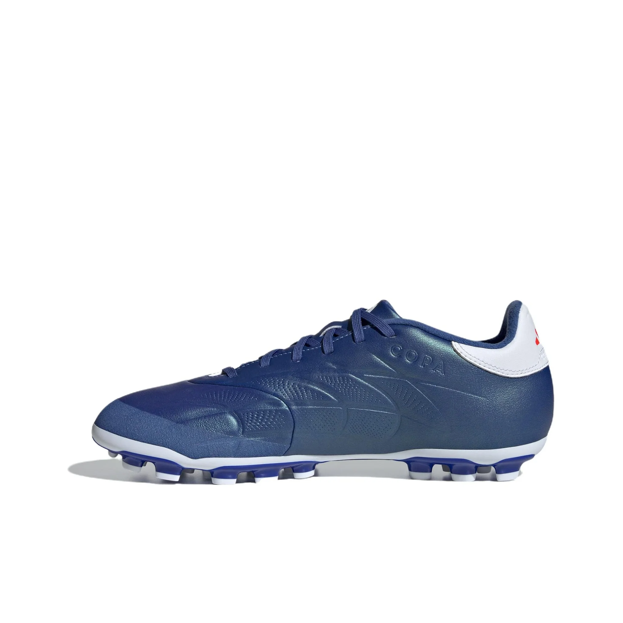 Adidas COPA PURE 2 Soccer Shoes Unisex Low Top Blue With White Lettering ID8664