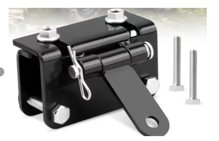 

Universal Snowmobile Bumper Unit Adjustable Heavy Duty Steel Traction Hook Kit