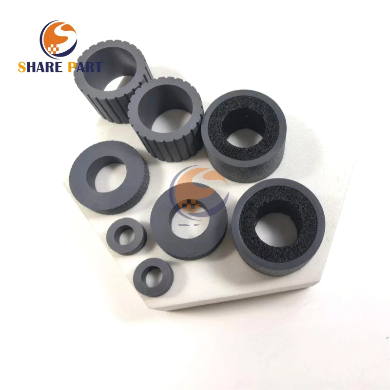 1Set Pickup Roller Brack Roller Tire for Fujitsu SP-1120 SP-1125 SP-1130 SP1120 SP1125 SP1130 PA03708-0001 Printer Parts