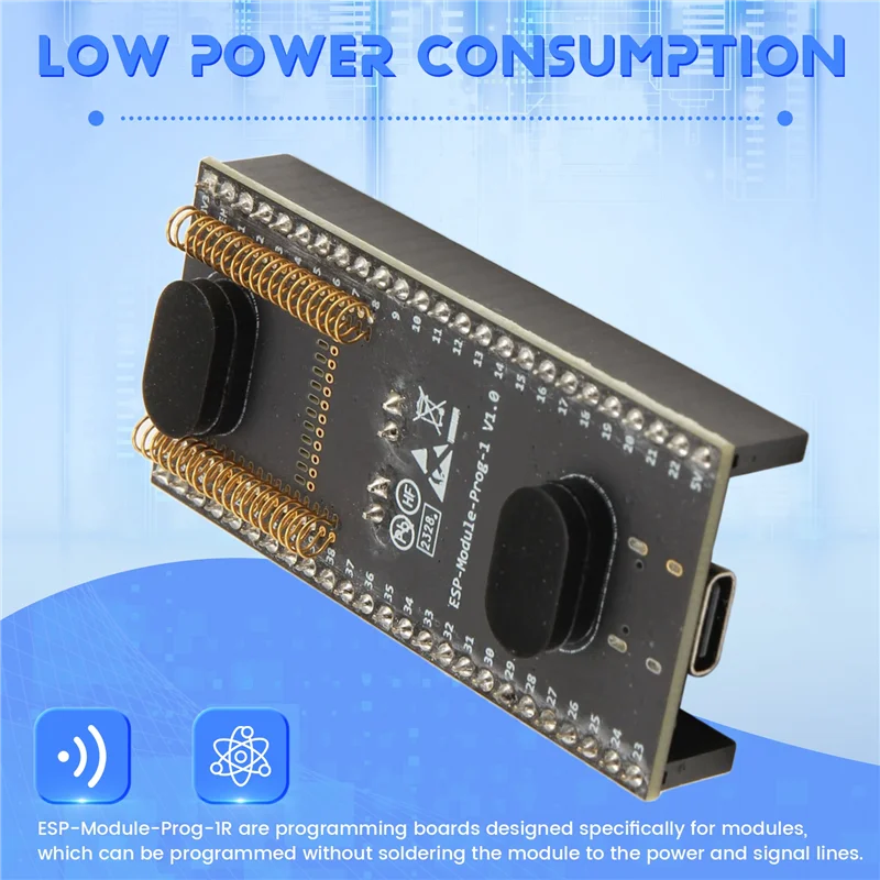 DIGIT-ESP-Module-Prog-1R ESP32 Series Module Burning Board Module Can Be Used As MINI Development Board
