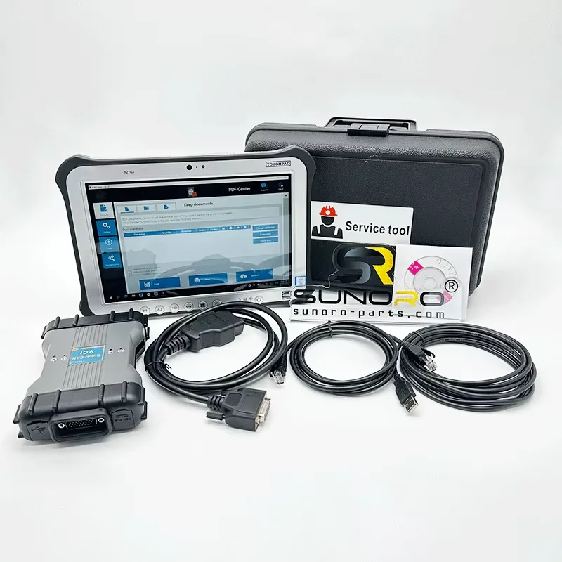 C6 Diagnostic Tool and FZ-G1 Laptop V-ci DoIP Das Wis Epc Multiplexer Full Configuration C6 Diagnostic Tool