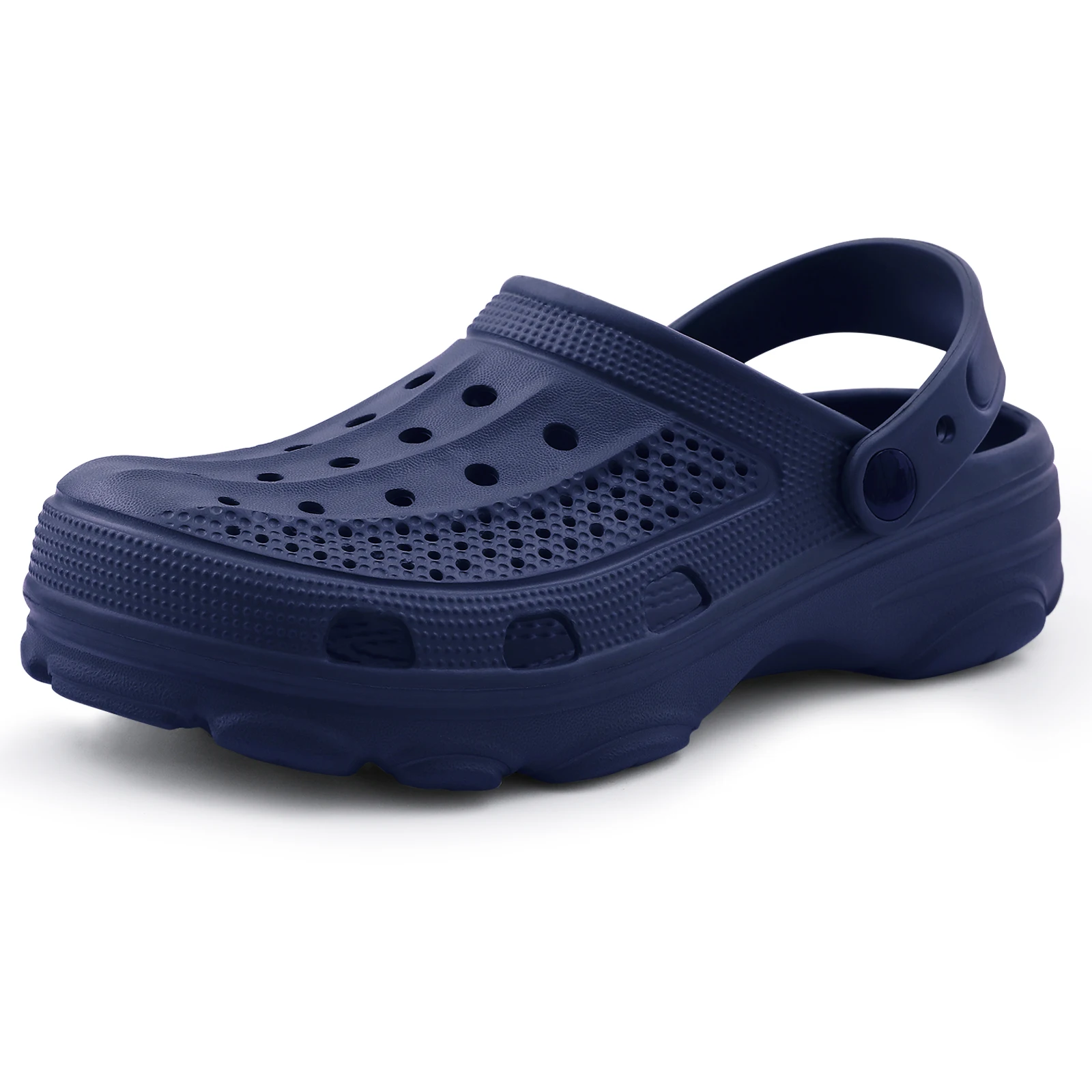 Litfun-zuecos de EVA para hombre, zapatos ligeros con agujeros para jardín, sandalias de playa para exteriores, zapatos de baño para el hogar,