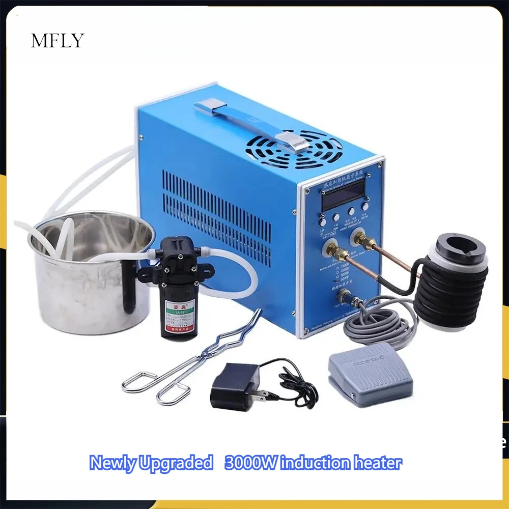 

For 3000W High-frequency Induction Heating Machine ZVS Induction Heater Silver Gold Melting Furnace