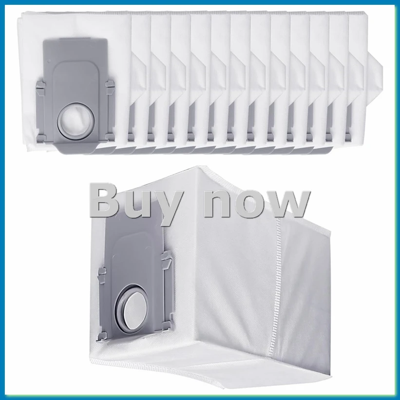 

14 пылесборников для робота-пылесоса Q, одноразовые сменные мешки большой емкости-ABAM