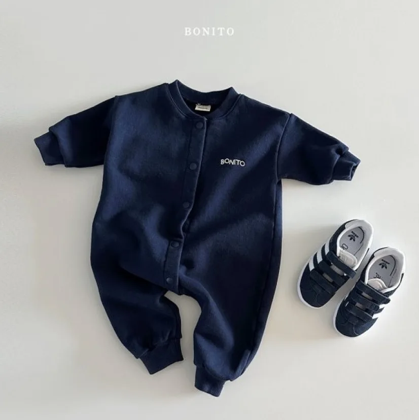 2024 Spring New Baby Long Sleeve Romper Newborn Infant Letter Casual Jumpsuit Cotton Toddler Boy Girl Versatile Clothes 0-24M