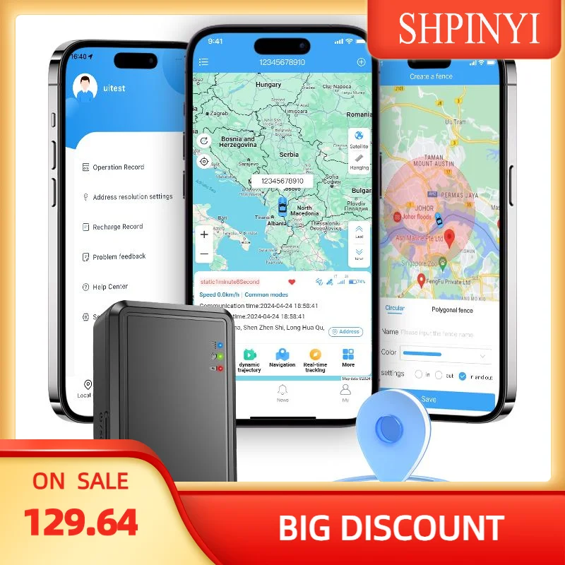 ZOOBII P8-W Mini 4g Modalità di risparmio energetico Localizzatore GPS Dispositivo wireless Localizzatore GPS portatile con forte magnete
