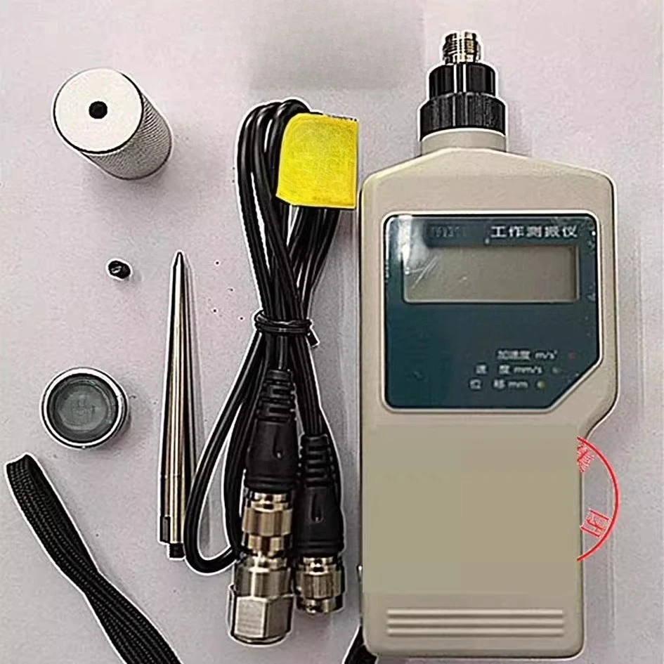 103 Working Vibration Meter Mechanical and Electrical Engineering Seismometer Displacement Speed Vibration Meter