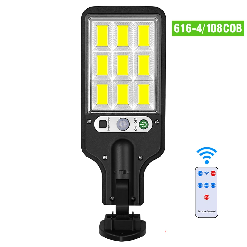 BALDR Solar LED Wall Light Black 7