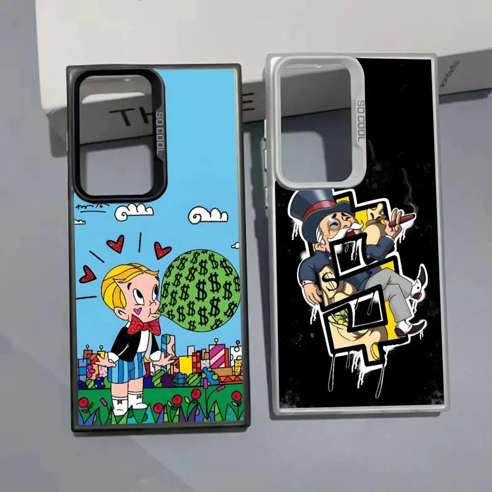 Трендовый чехол для телефона с рисунком доллара Alec Monopoly для Samsung Galaxy A15 A25 A35 A55 A14 A34 A54 A13 A23 A33 A53 A12 A22 A32 A52 A11