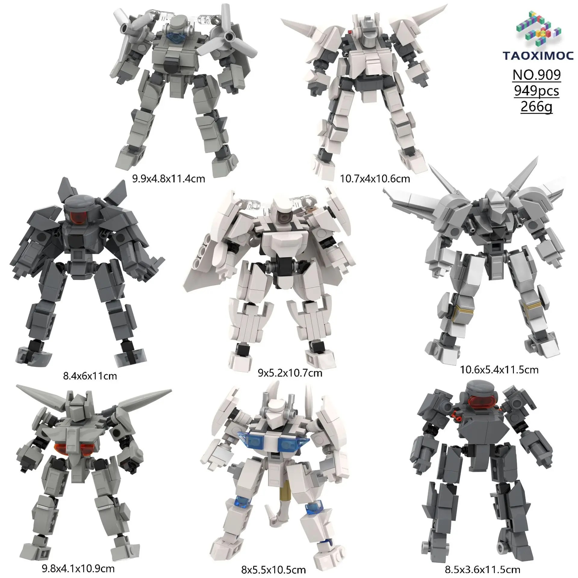 

South Gate Plan: Mini Mech Series Mecha Skyforce Carrier Assault Aircraft Strategic Bomber BUilding Block Puzzle Educational Toy