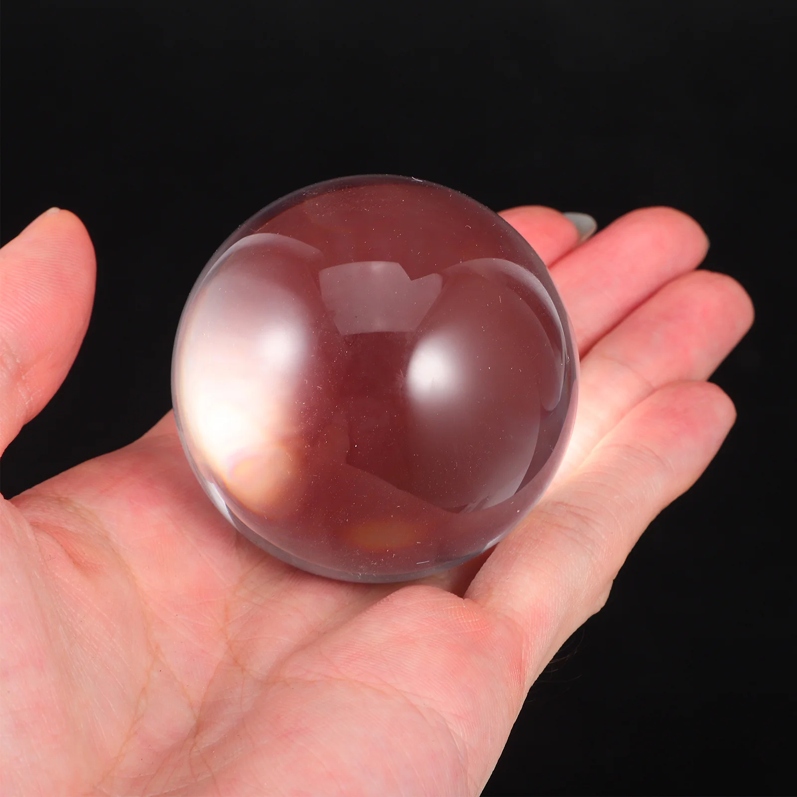 

2Pcs Optical Crystal Triangular Prism Clear High Quality Prism Photography Physics Teaching Science Classroom Light Refraction