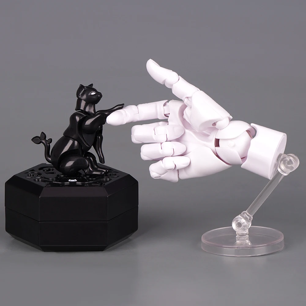 Neue 1/2 Palm Mini bewegliche Actionfigur – Basismodell mit Anime-Charakter und beweglichen Gelenken – Gashapon Artist Reference Tool – Detail 32