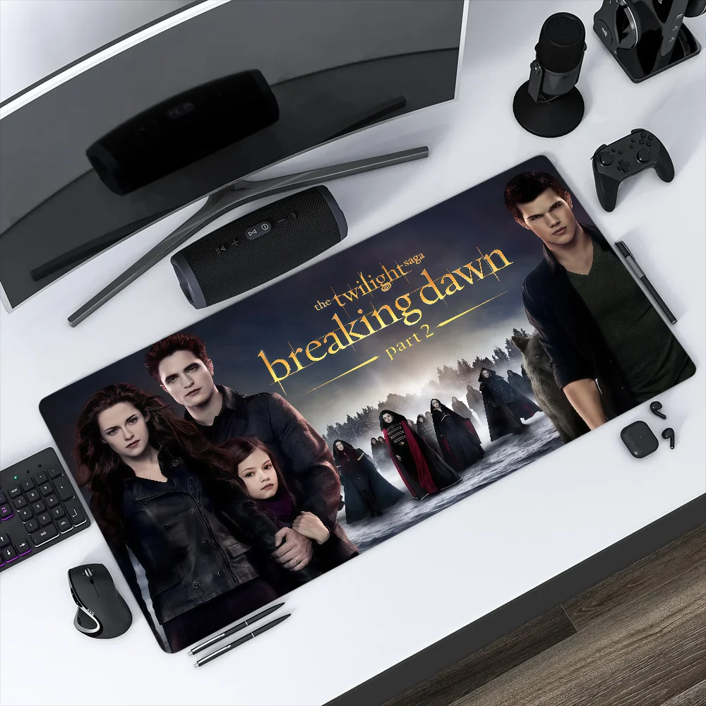 Movie Saga Mouse T-Twilight 2 Pad The Dawn Gaming Office Desk Pads Large For Computer Breaking Non-slip Part Lockedge MousePad
