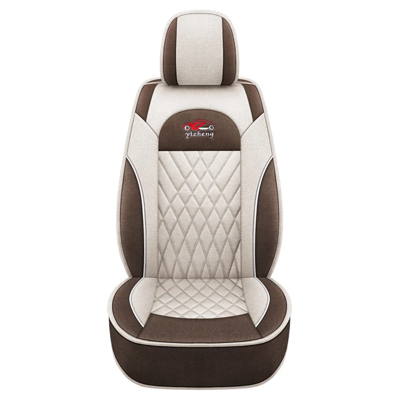 

1pic Universal Car Seat Covers For Opel Corsa D E F Insignia Astra Ford MK3 Ranger Fiesta Kuga Auto Accesorios Flax Breathable