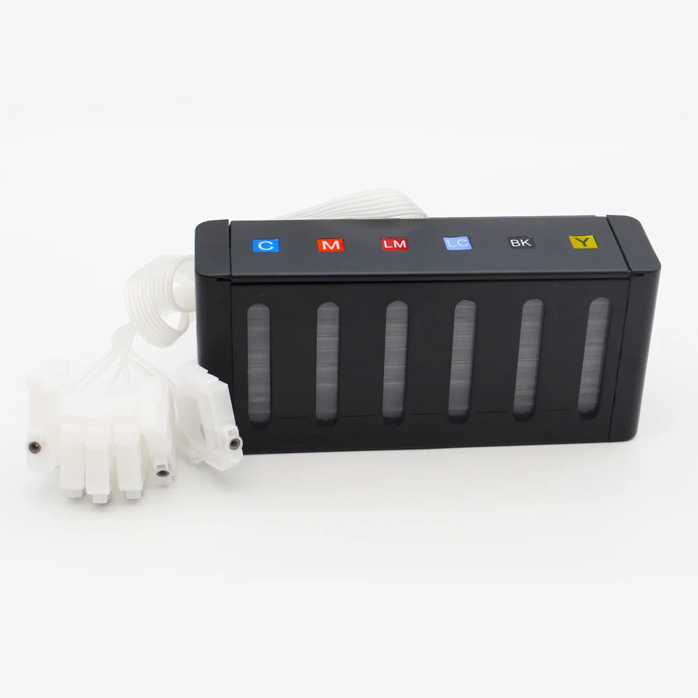 6 Colors L-Series CISS Ink Tank System External Cartridge Compatible For Epson L805 L800 L1800 L801 L810 L850 CISS