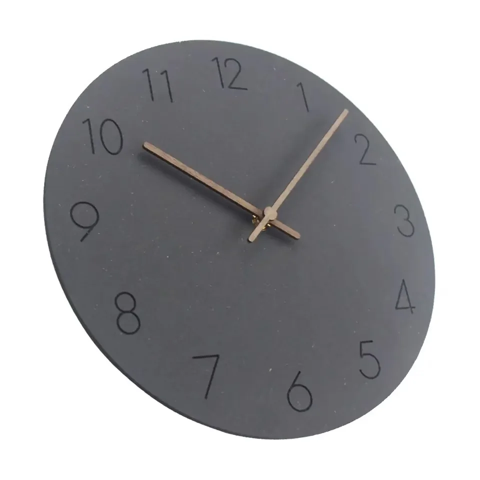 2026 Hot Sale Wooden Wall Clock Modern Design Vintage Classic Clock Quiet Art Watch Clock in Wall Home Decor Relogio De Parede