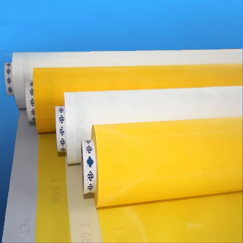 165cm Width 40/60/80/100/120/140/200/250Mesh White Polyester Silk Screen Printing Mesh Fiber Screen Mesh for Pcb Printing