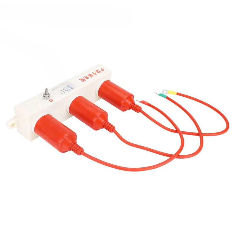 three-phase combined high voltage arrester 10KV line type clearance