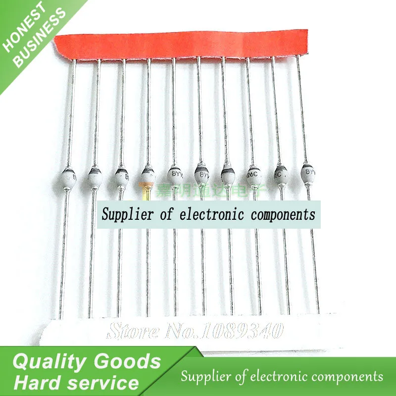 Original Fast Recovery Retificadores, Diodo BYV26C BYV26C BYV26 DIP, Novo, Frete Grátis, 10Pcs