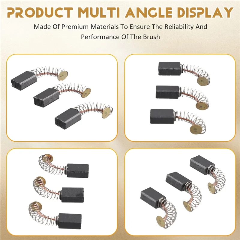

A02F-36 PCS Carbon Brushes For Angle Grinder 5X8x13mm For Hand Drill/Sander Electric Drill Tools