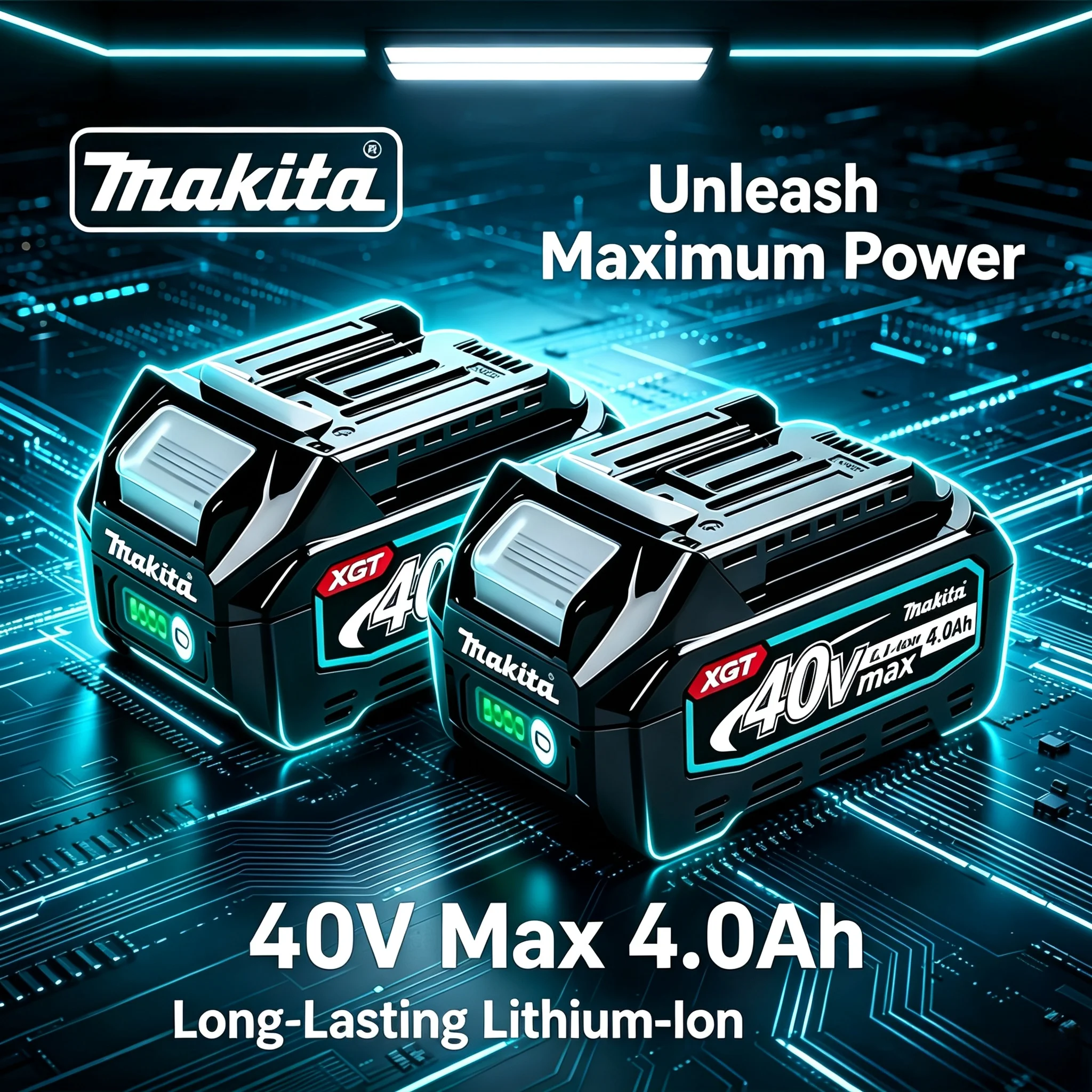 Makita Power Tools Xgt - Bateria Original Makita BL4040F 40V 4.0Ah