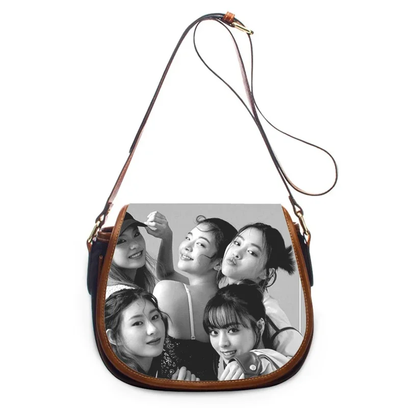 KPOP ITZY print new fashion Women Crossbody Bag Luxury Handbags Women Bags Zipper Shoulder Bag women shoulder bag