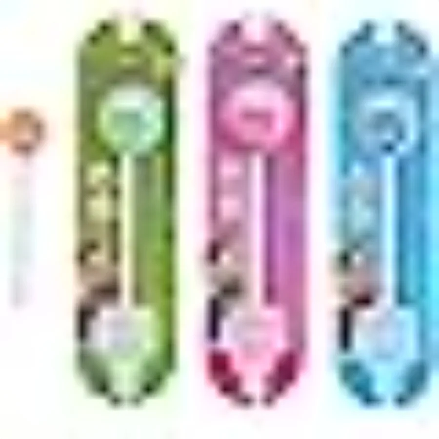 

Tongue Scraper or Cleaner Set Pack of 4 BPAFree Plastic Dental Scrapers Helps Freshen Bad Breath Remove Gunk Multicolored with