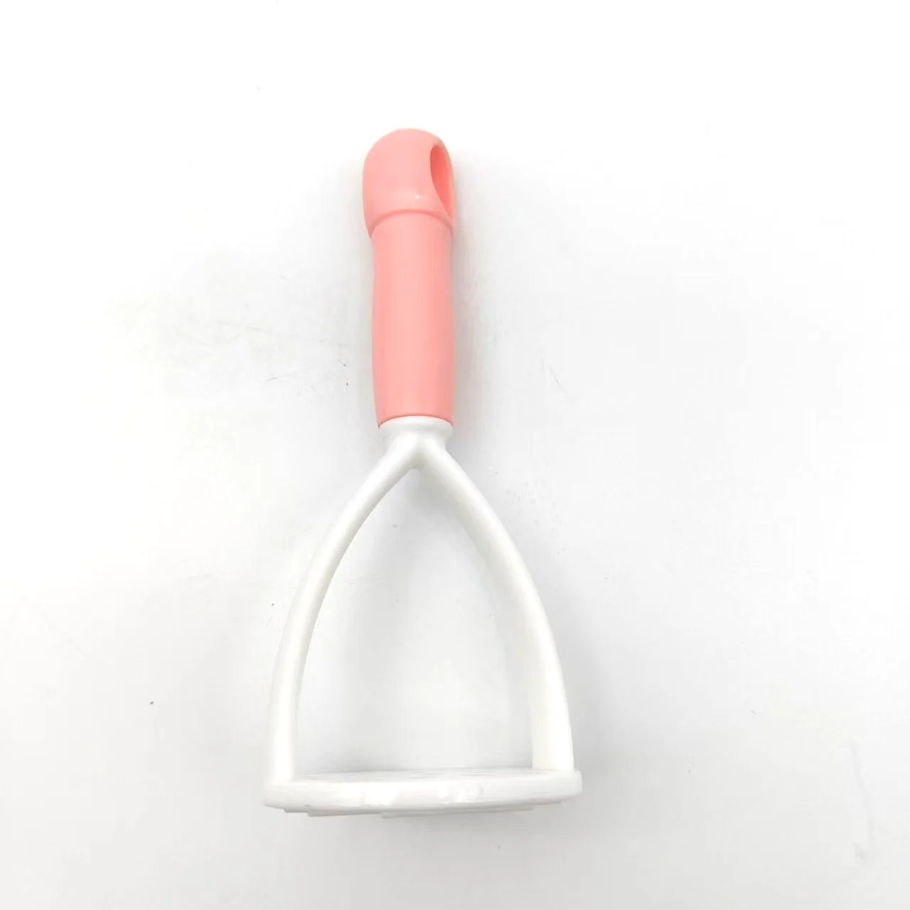 1PC Manual Potato Masher Labor Saving Easy To Clean Multifunctional Mashing Tool For Making Sweet Potato Potato Fruit Puree Complementary Food For Home Kitchen Household Cooks Vegetable Fruit Crusher Food Press Gadget