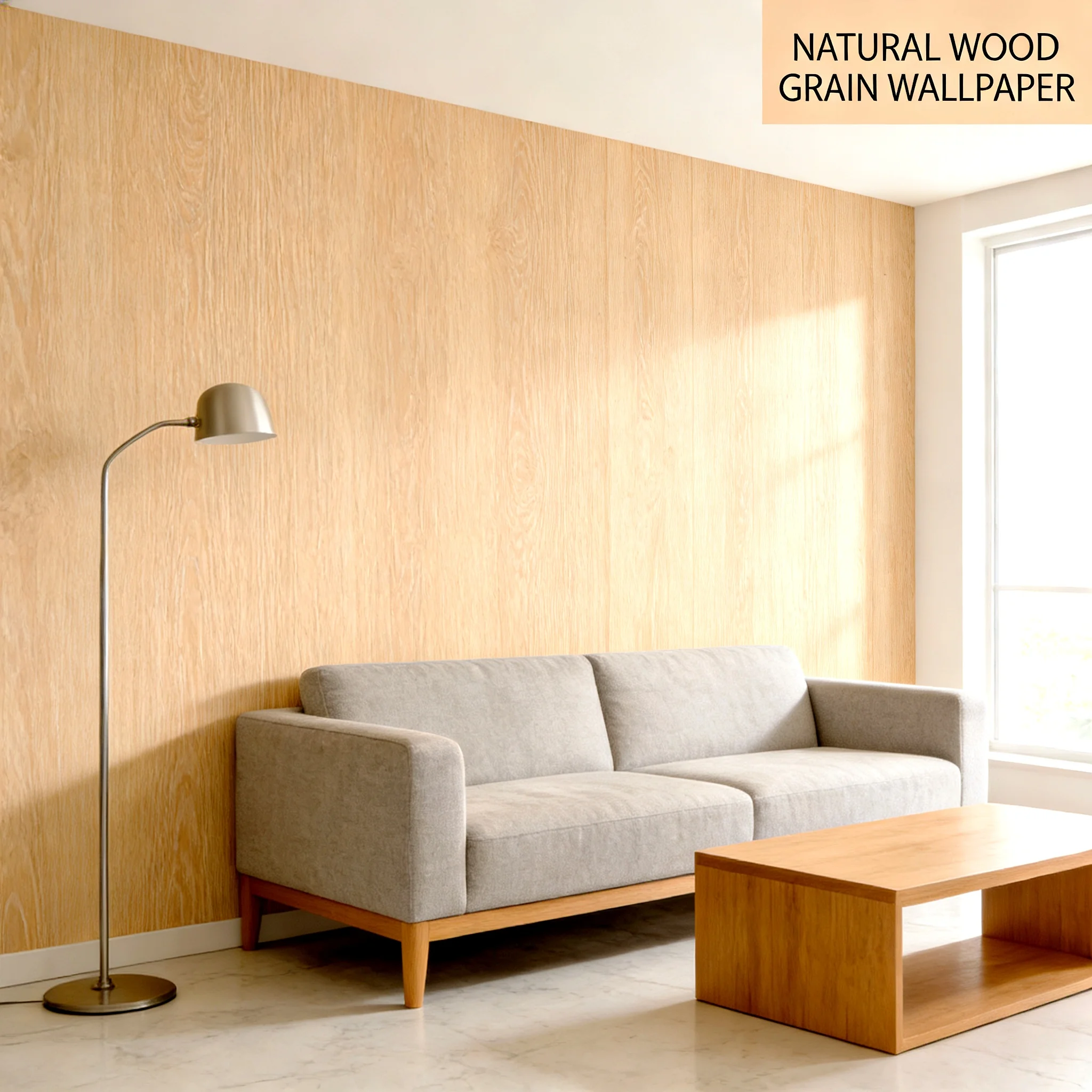55cm Width Waterproof Vinyl Self Adhesive Wallpapers Roll Wood Grain PVC Decorative Film for Home Furniture Cabinets Decor