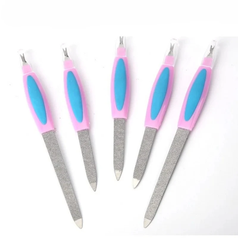 Stainless Steel Double Sided Callus Rasp Nail File Buffer Manicure Pedicure Tool for Dead Skin Exfoliation Nail Care