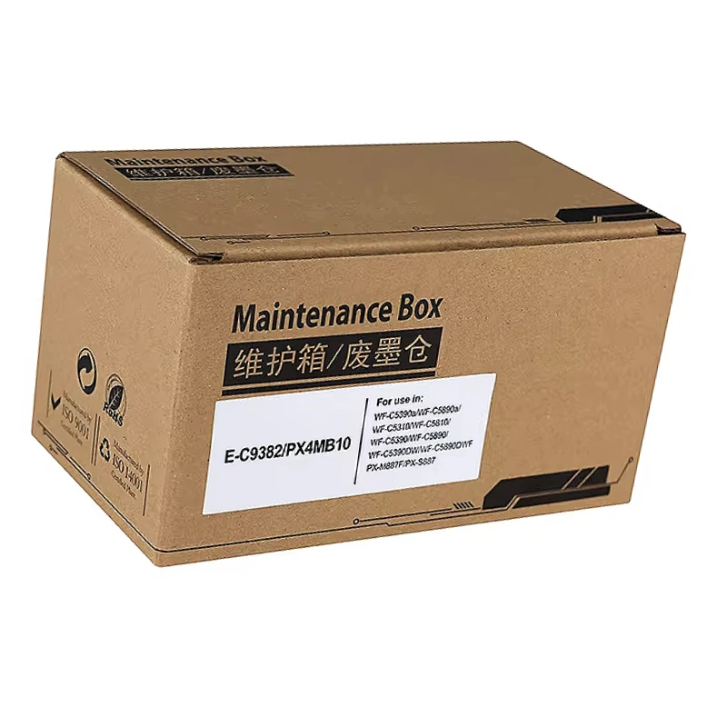 1X C12C938211 for EPSON WorkForce Pro WF C5310 C5810 C5390A C5890A C5390DW C5890DWF C9382 Waste Ink Tank Maintenance Box