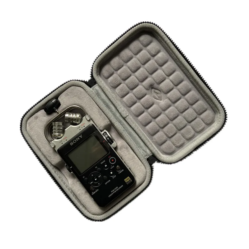 

New Carrying Case EVA Protective Case for Sony PCM-D100 D100 Digital Voice Recorder Recording Pen Storage Box