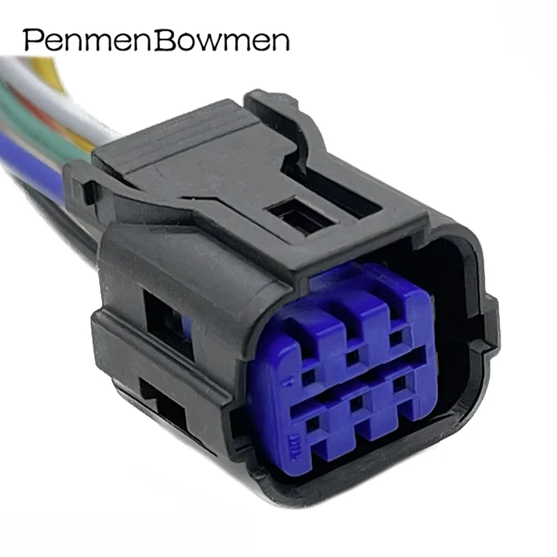 1 Set 6 Pin Car Taillights Front Bumper Radar Electrical Cable Connectors Wire Harness Plug for HP285-06021