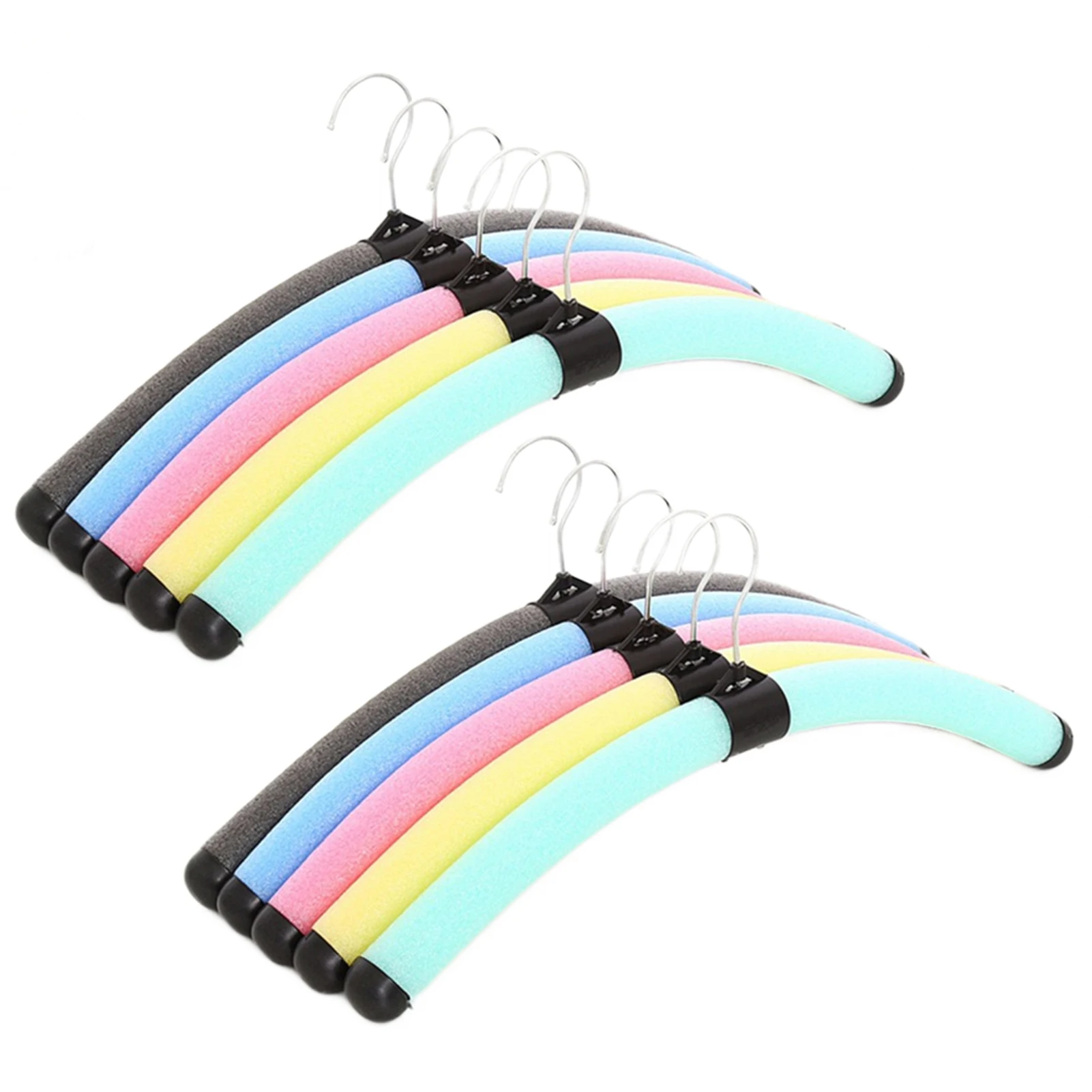 Foam Clothes Hangers Bendable Flexible To Use For Hanging Suits Coats Shirts