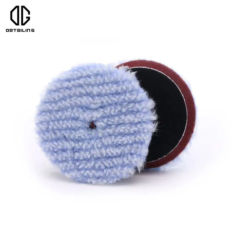 

DETAILING Blue&White 3“ Microfiber Polishing Pad For Car Polisher Buffing Waxing polishing tools