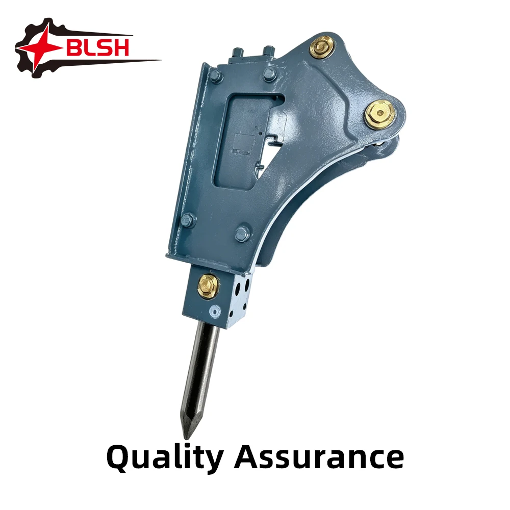 BLSH High Performance 68mm Chisel Mini Hydraulic Breaker Triangle Type Rock Hammer for 4 Ton 5 Ton 6 Ton Digger