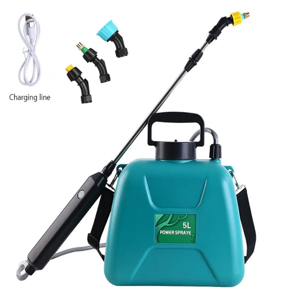 

5L 2400mAh Agricultural Electric Sprayer garden automatic atomizer spray USB rechargeable garden irrigation tool garden sprayer